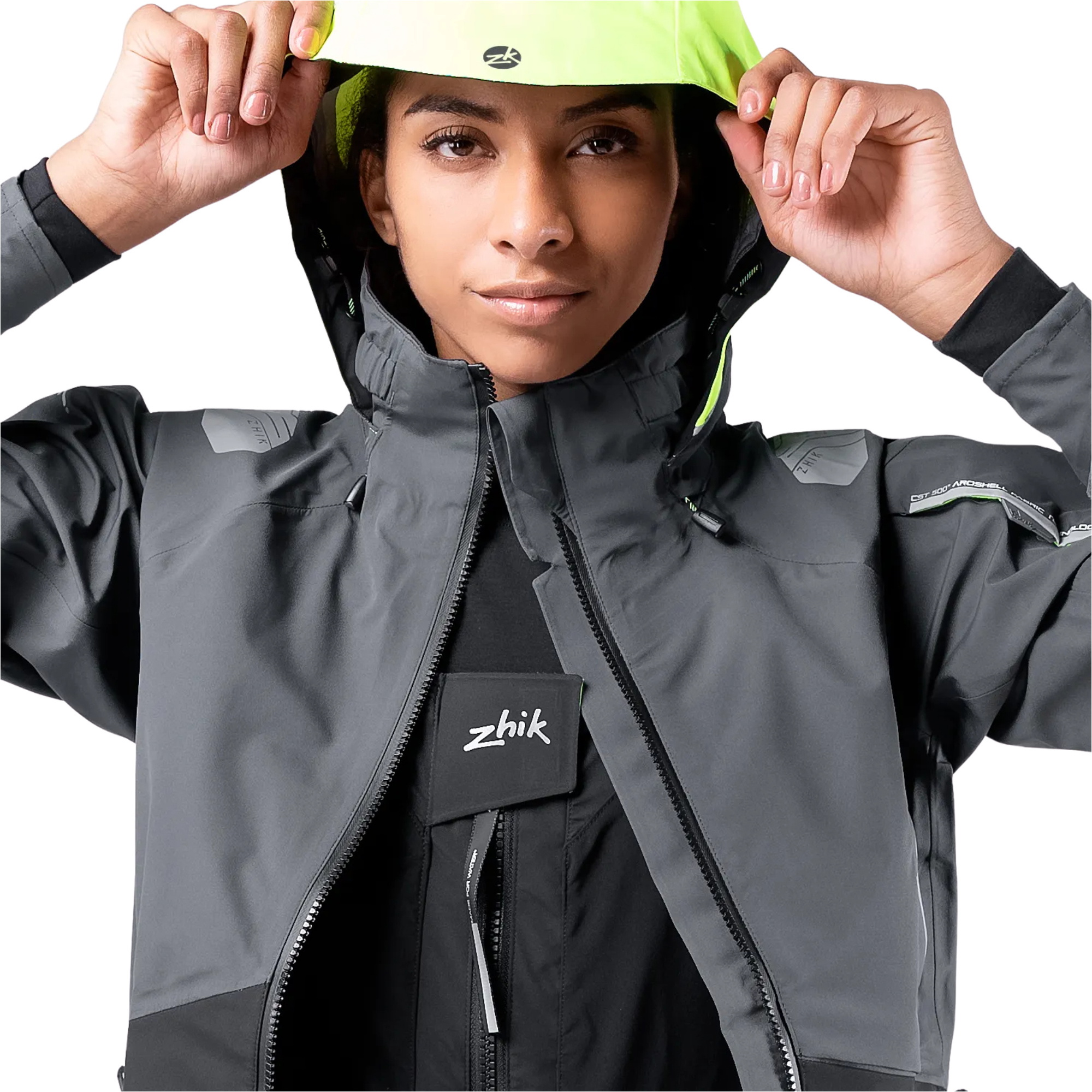 Zhik Womens CST500 Coastal Sailing Jacket JKT-0500-W-ANT - Anthracite